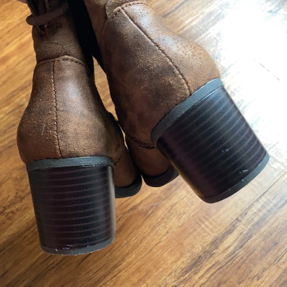 White Mountain over the knee lace up boots size 6 - Picture 10 of 10